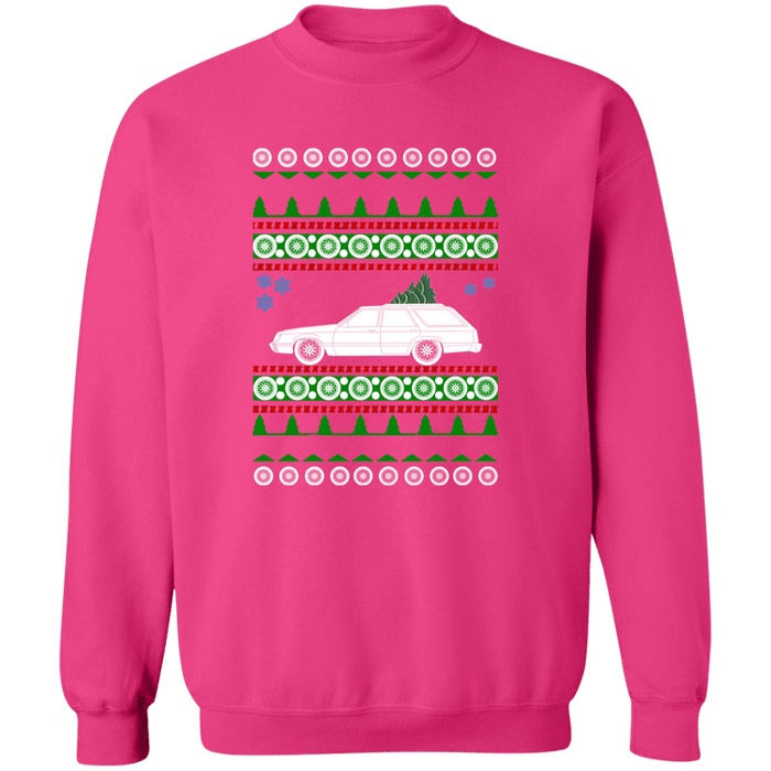 Mercury Marquis Wagon ugly christmas sweater sweatshirt