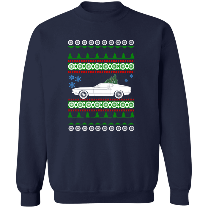 1972 Mustang Sprint Ugly Christmas Sweater Sweatshirt