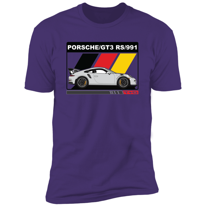 991 GT3 RS German Flag Stripes T-shirt