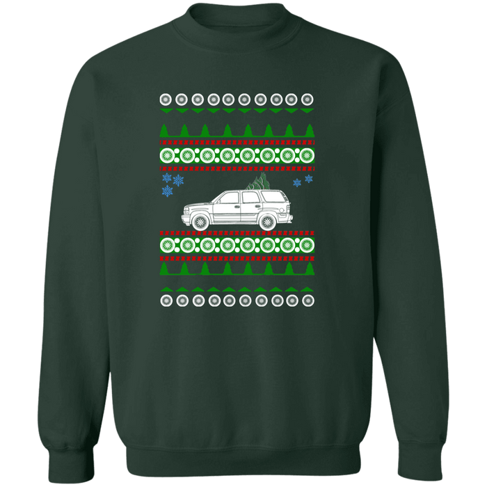 2nd gen GMC Yukon Ugly Christmas Sweater Sweatshirt