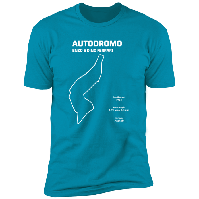 Track Outline Series Autodromo Enzo E Dino Ferrari t-shirt