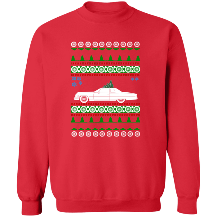 1976 Cadillac Coupe De Ville Ugly Christmas Sweater