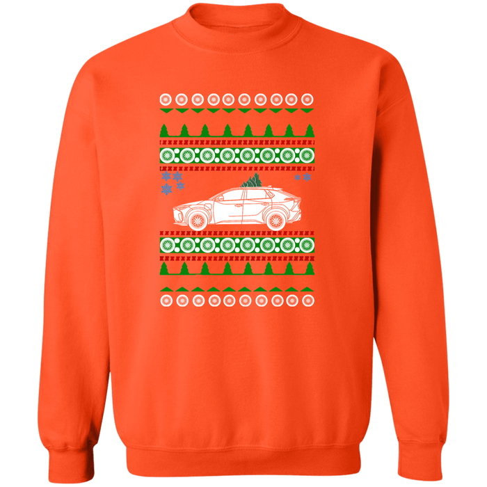 SUV like a Toyota BZ4X Ugly Christmas Sweater Sweatshirt