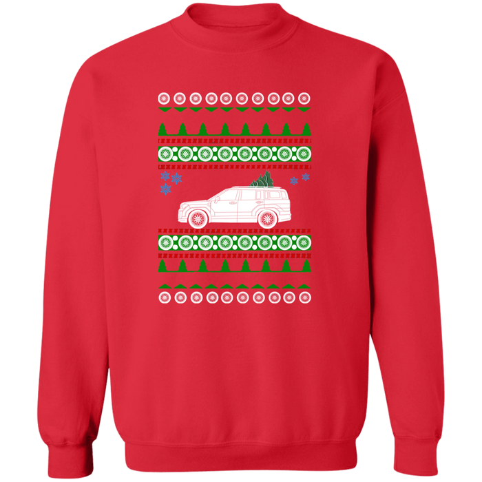 SUV like a 2024 Santa Fe Ugly Christmas Sweater Sweatshirt