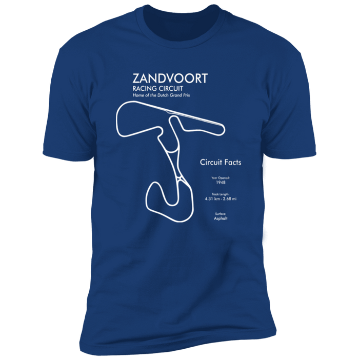 Track Outline Series Zandvoort Circuit T-shirt