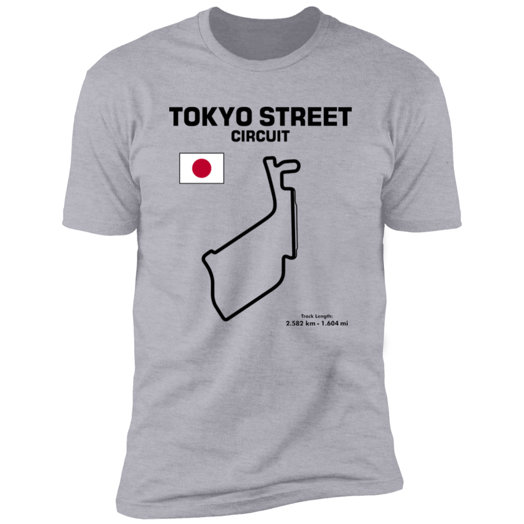 Track Outline Series Tokyo Street Circuit T-shirt