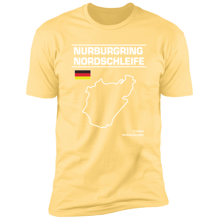 Nurburgring Nordschleife Track Outline Series T-shirt