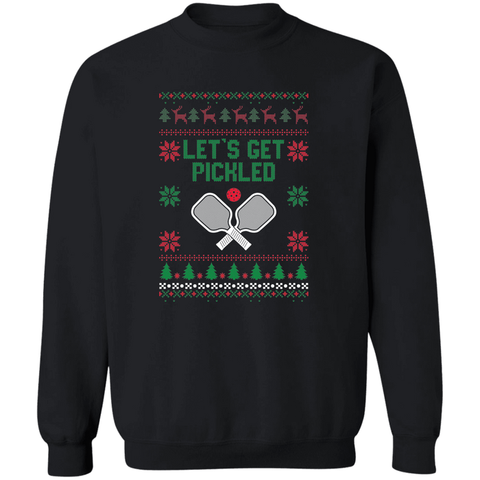 Pickle Ball Ugly Christmas Sweater Sweatshirt