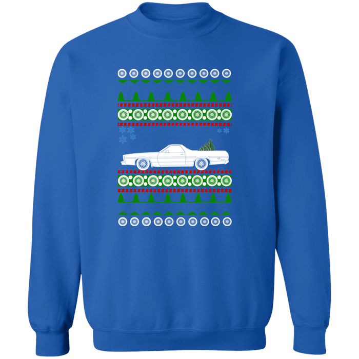 Ford Ranchero 7th gen ugly christmas sweater jumper