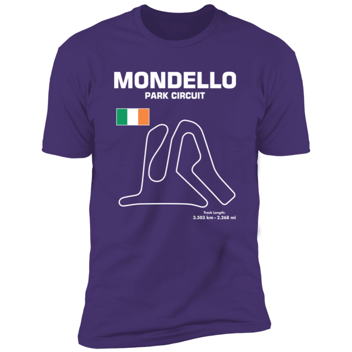 Track Outline Series Mondello Park Circuit t-shirt