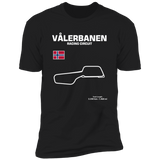 Track Outline Series Valerbanen Racing Circuit T-shirt