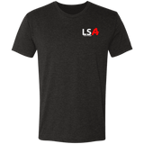 Supercharged LSA Engine Blueprint Series Tri-blend T-shirt Front Logo and Rear Print
