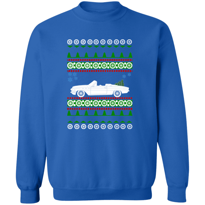 Buick Skylark Convertible 1962 Ugly Christmas Sweater Sweatshirt