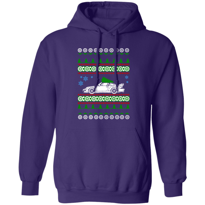 German Car like a 993 Ugly Christmas "sweater" hoodie