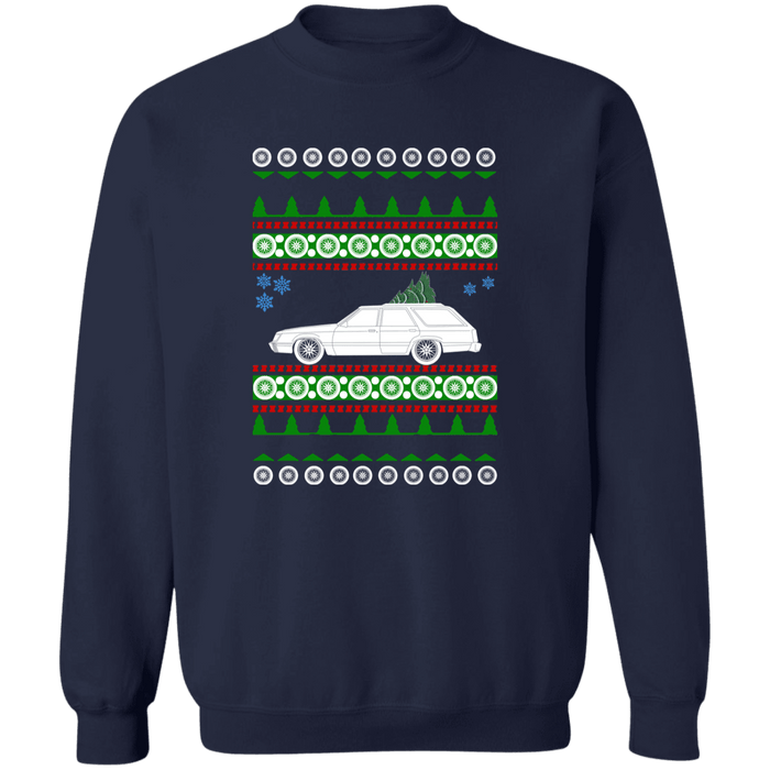 Mercury Marquis Wagon ugly christmas sweater sweatshirt