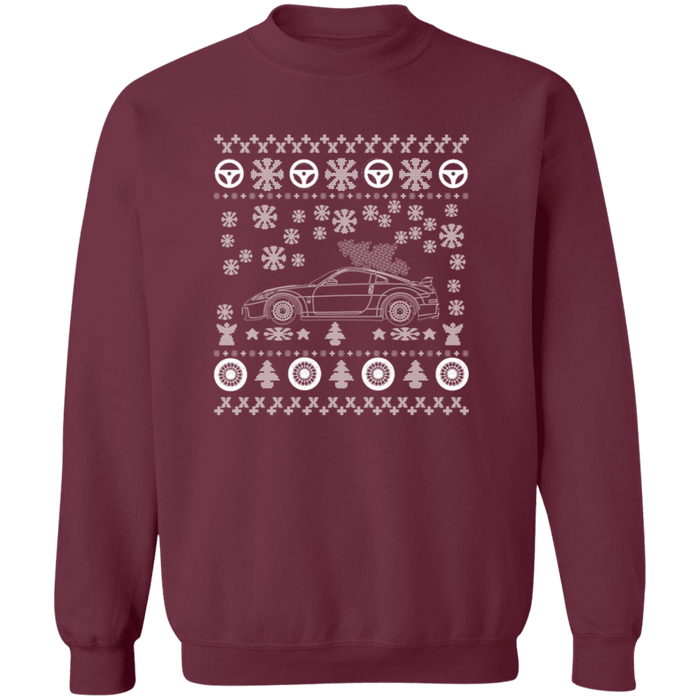 Nissan 350Z Ugly Christmas Sweater Sweatshirt V2