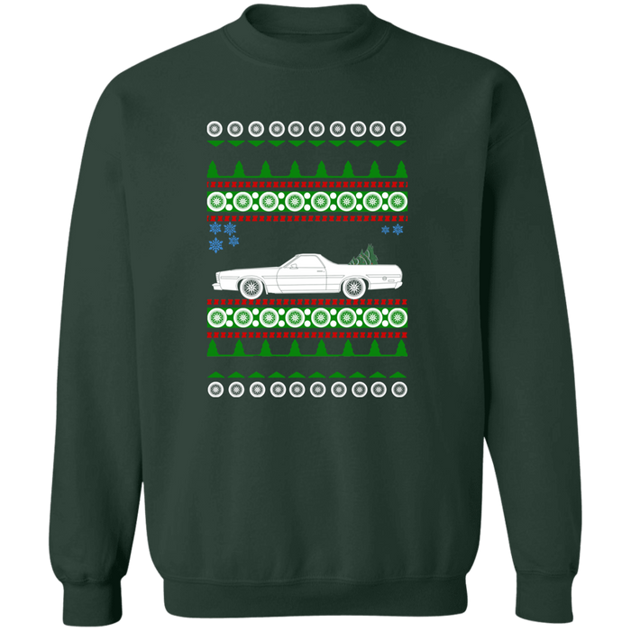 Ford Ranchero 7th gen ugly christmas sweater jumper