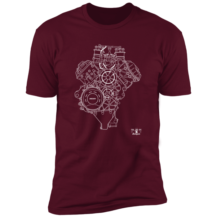 Engine Blueprint Series Ducati Panigale V4 T-shirt