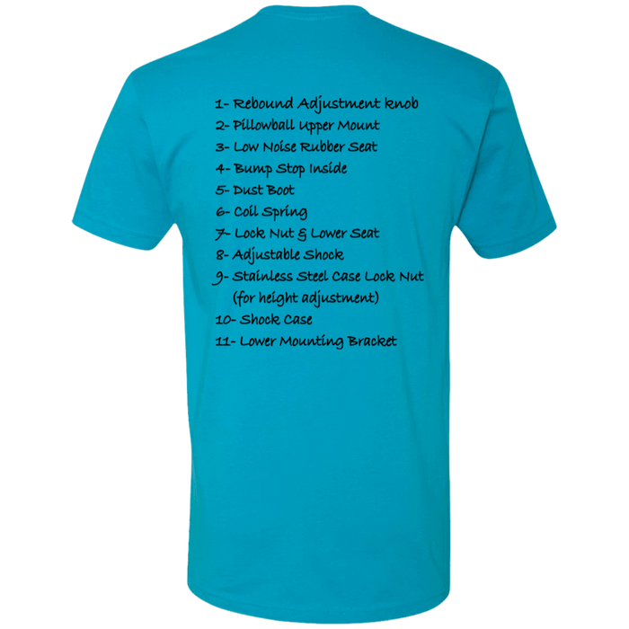 Coilover Suspension Parts Breakdown T-shirt