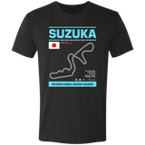 Track Outline Series Suzuka Tri-blend T-shirt