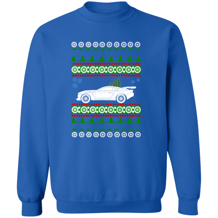 Car like a Mustang GTD Ugly christmas sweater sweatshirt