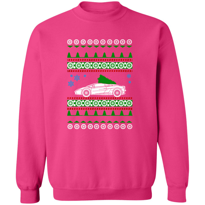 Exotic Car like a Gallardo Ugly Christmas Sweater Sweatshirt