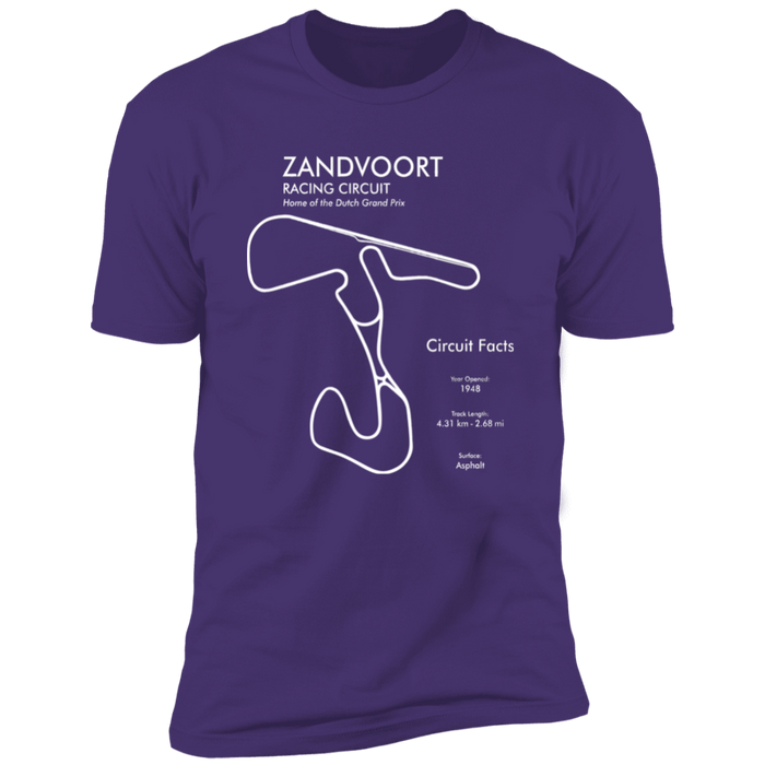 Track Outline Series Zandvoort Circuit T-shirt