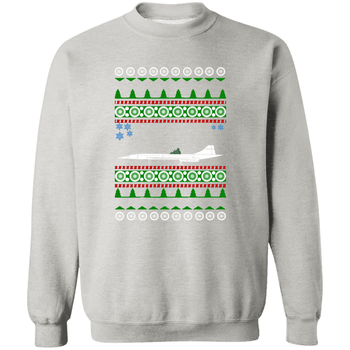 Concorde Airplane Ugly Christmas Sweater Sweatshirt