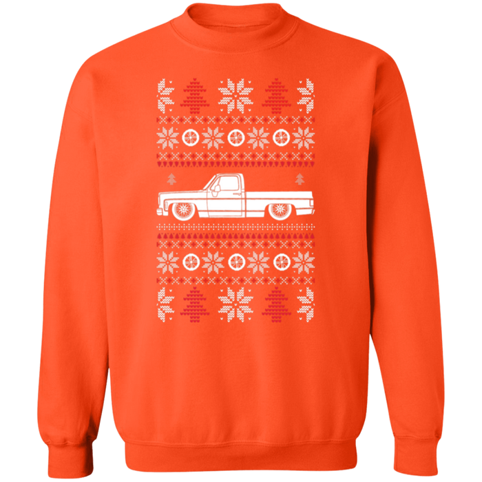 1987 C10 Ugly Christmas Sweater Sweatshirt