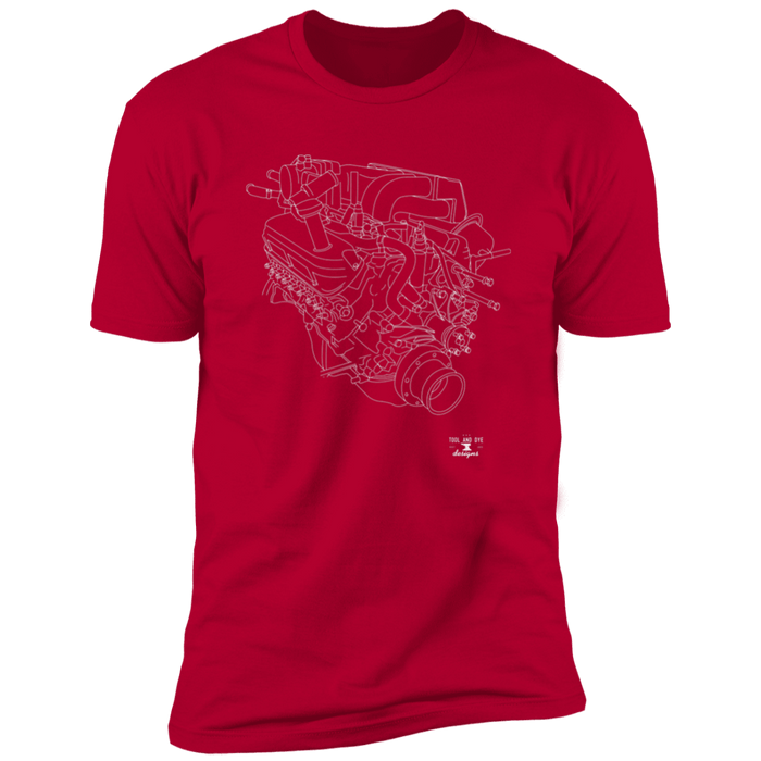 Engine Blueprint Series Ford 302 T-shirt