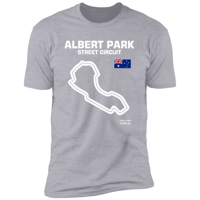 Track Outline Series Albert Park Street Circuit