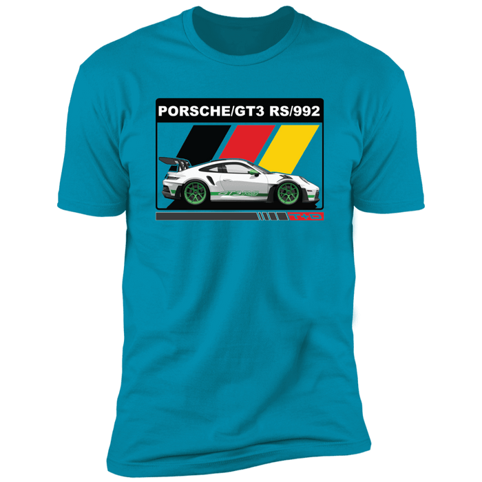 992 GT3 RS 911 Porsche German Flag T-shirt