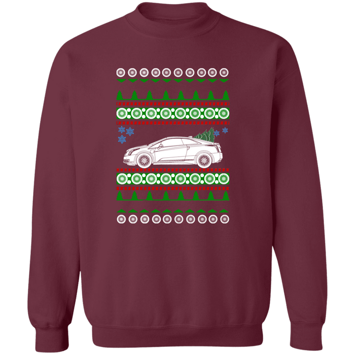 Cadillac ELR Ugly Christmas Sweater Sweatshirt