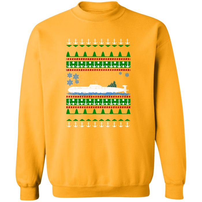 Military Submarine US Navy Ugly Christmas Sweater Sweatshirt