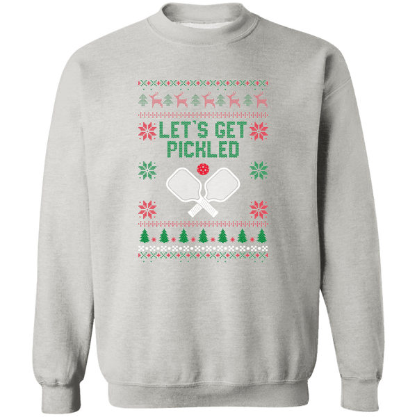 Pickle Ball Ugly Christmas Sweater Sweatshirt