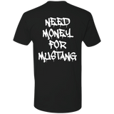 Need money for Mustang Shirt---design on back