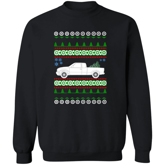 Truck like a 2002 S10 ZR2 Chevy Ugly Christmas Sweater Sweatshirt