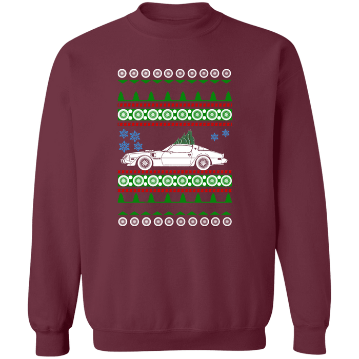 1979 Pontiac Trans Am new tree Ugly Christmas Sweater Sweatshirt