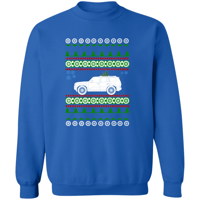 SUV like a 2024 Toyota Land Cruiser Ugly Christmas Sweater Jumper