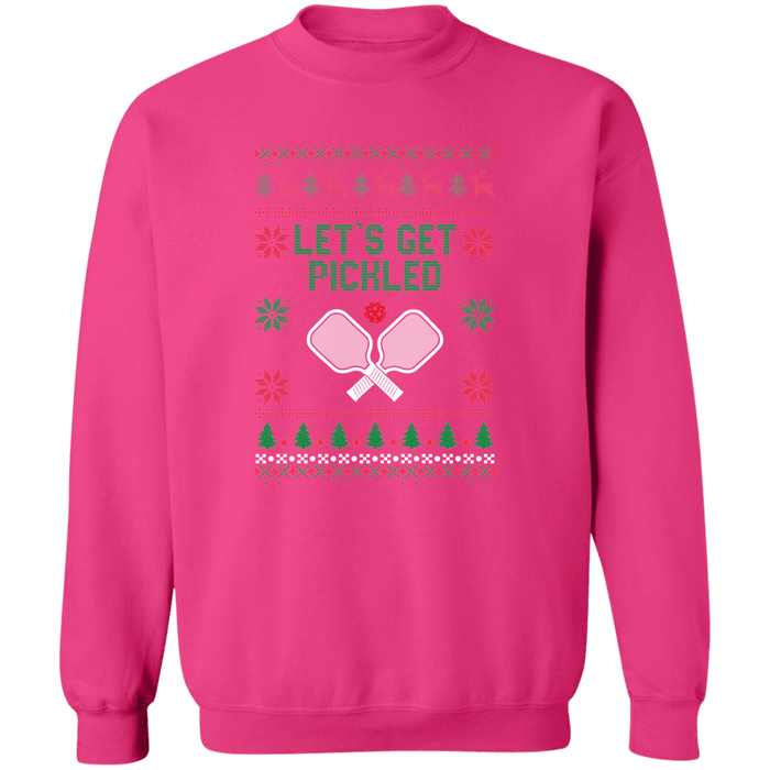 Pickle Ball Ugly Christmas Sweater Sweatshirt