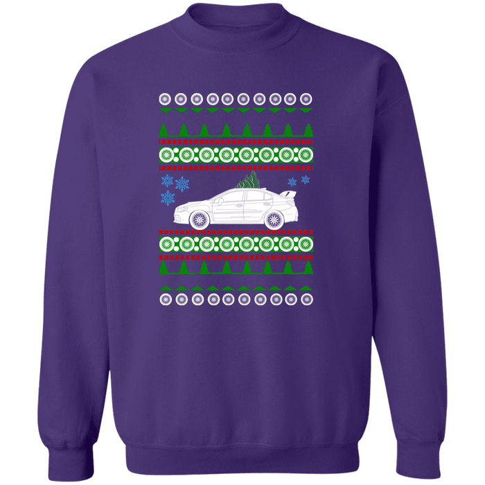 Subaru WRX STI 2020 Ugly Christmas Sweater Sweatshirt