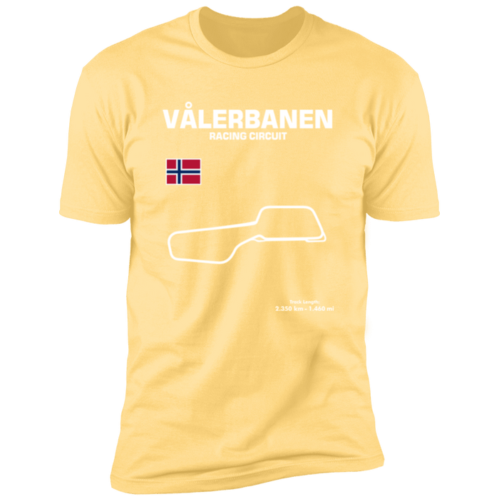 Track Outline Series Valerbanen Racing Circuit T-shirt