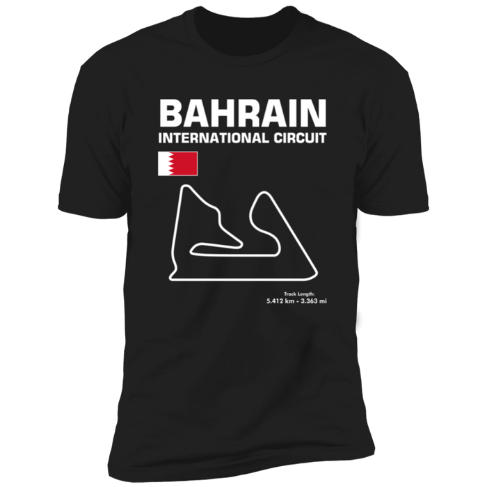 Track Outline Series Bahrain International Circuit T-shirt