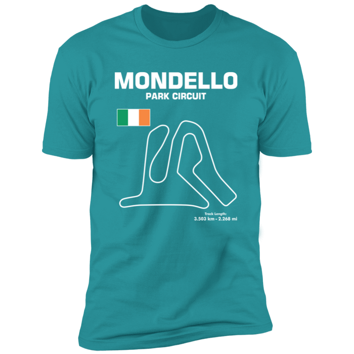 Track Outline Series Mondello Park Circuit t-shirt