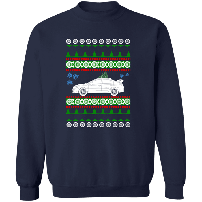 Subaru WRX STI 2020 Ugly Christmas Sweater Sweatshirt