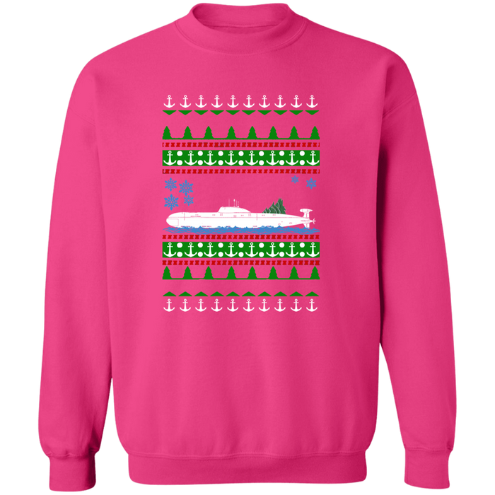 Military Submarine US Navy Ugly Christmas Sweater Sweatshirt