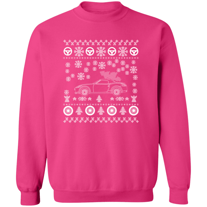 Nissan 370z Ugly Christmas Sweater Sweatshirt V2