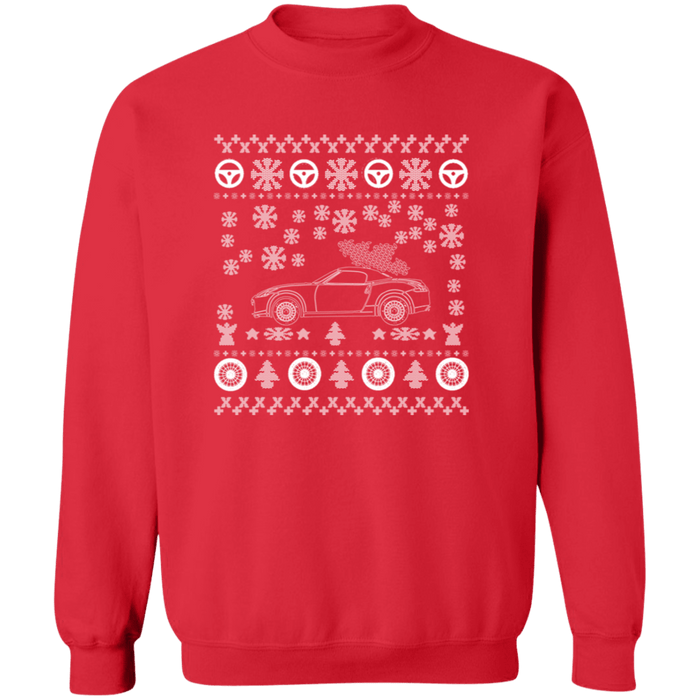 Nissan 370z Ugly Christmas Sweater Sweatshirt V2