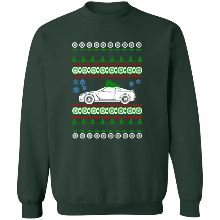 Nissan R35 GTR Ugly Christmas Sweater Sweatshirt