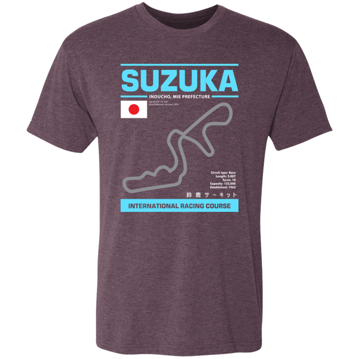 Track Outline Series Suzuka Tri-blend T-shirt